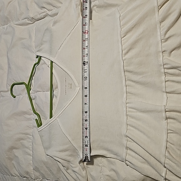 Womens American Eagle long sleeve baby doll top. Sz XXS. White - Picture 8 of 8